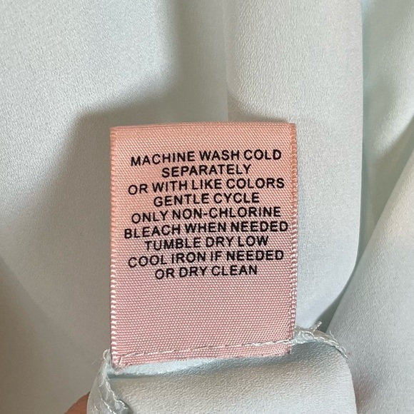 Philosophy Mint Green Short Sleeve Blouse - Picture 3 of 9